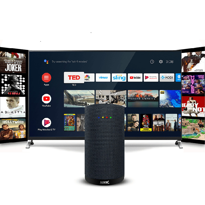 Incontra la prossima generazione Android TV Smart Speaker con ricevitore digitale TV